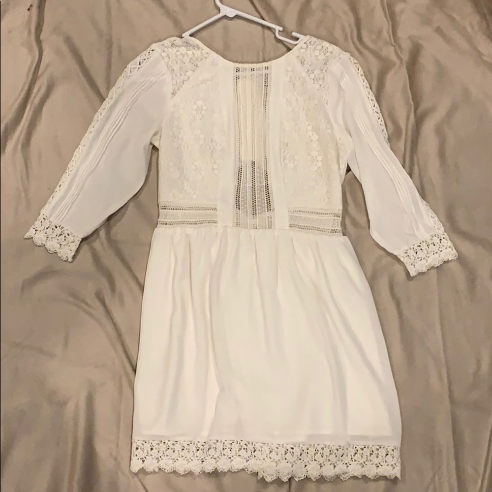 Heartloom long sleeve mini dress